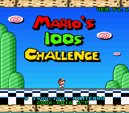 Mario's 100s Challenge